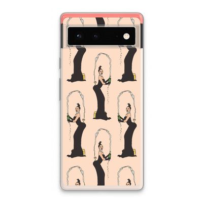 Pop Some Kim: Google Pixel 6 Transparant Hoesje