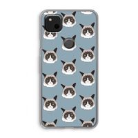 It's a Purrr Case: Google Pixel 4a Transparant Hoesje