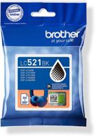 Brother inktcartridge, 500 pagina&apos;s, OEM LC-521BK, zwart