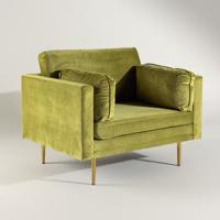 Nohr Fauteuil Tylan Velvet - Groen - thumbnail