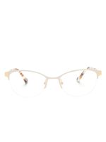 Etnia Barcelona lunettes de vue Margrethe à monture papillon - Blanc - thumbnail