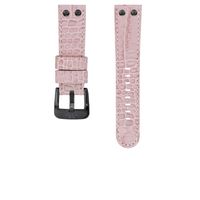 TW Steel horlogeband TWB67 / TW67 Leder Roze 22mm + standaard stiksel - thumbnail