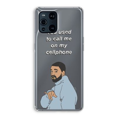 Hotline bling: Oppo Find X3 Pro Transparant Hoesje