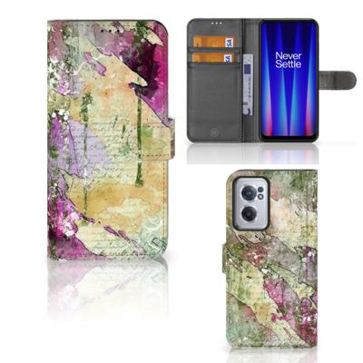 Hoesje OnePlus Nord CE 2 Letter Painting Hoesje OnePlus Nord CE 2 Letter Painting