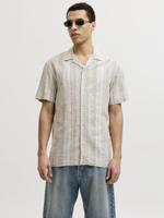 Jack & Jones Jprblusummer Lin. Blen Dobby Ss Shirt Sn Overhemd 4954485 Mermaid Regular Fit
