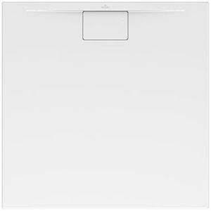 Villeroy & Boch Architectura Metalrim douchebak acryl vierkant 90x90x4.8cm alpine wit UDA9090ARA148V-01