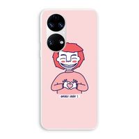 Hartje: Huawei P50 Transparant Hoesje