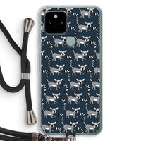 Makis: Pixel 5 Transparant Hoesje met koord Makis: Pixel 5 Transparant Hoesje met koord