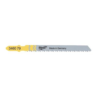 Milwaukee Speciale decoupeerzaagbladen voor keukenwerkbladen en gelamineerd spaanplaat 75 x 2,5 mm T 101 k - 5 stuks - 4932346079
