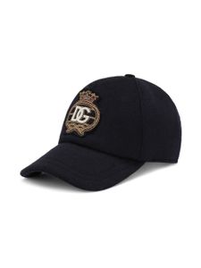 Dolce & Gabbana Kids casquette DG Sailor à patch logo - Bleu