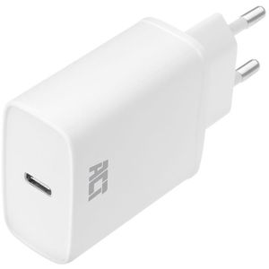 ACT Connectivity Compacte USB-C Lader 20W voor snel opladen oplader