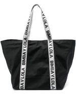 Bimba y Lola grand sac cabas Shopper - Noir