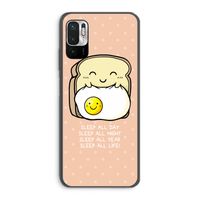 Sleep All Day: Xiaomi Redmi Note 10 5G Transparant Hoesje