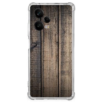 Xiaomi Redmi Note 12 Pro Stevig Telefoonhoesje Steigerhout Xiaomi Redmi Note 12 Pro Stevig Telefoonhoesje Steigerhout