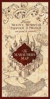 Harry Potter: Marauder's Map 30 x 60 cm Glass Poster