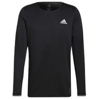 adidas T-shirt Lange Mouwen Fast - Zwart/Wit