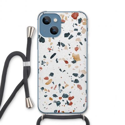 Terrazzo N°4: iPhone 13 Transparant Hoesje met koord