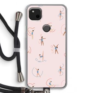 Dancing #3: Pixel 4a Transparant Hoesje met koord