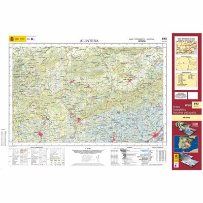 Topografische kaart 892 MT50 Albatera | CNIG - Instituto Geográfico Nacional1