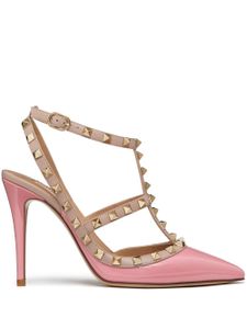 Valentino Garavani escarpins Rockstud à talon haut - Rose