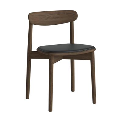 Bolia Merge eetkamerstoel Sydney Black donker geolied eiken