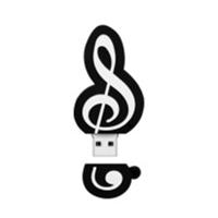 MicroDrive 4GB USB 2 0 muziek Opmerking U schijf