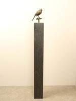 Merel uit brons, 14 cm
