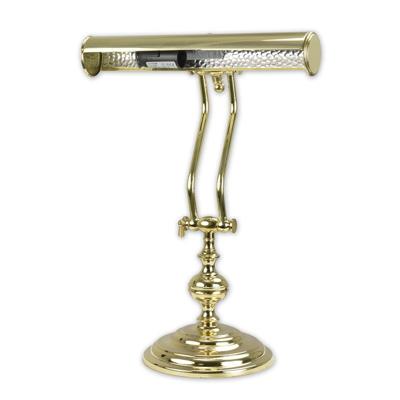 A BRASS BANKER'S LAMP