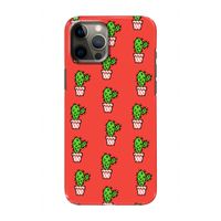 Mini cactus: Volledig geprint iPhone 12 Hoesje