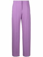 Ferragamo pantalon à coupe droite - Violet