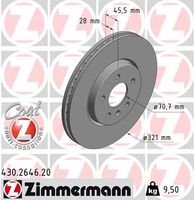 Remschijf COAT Z 430264620