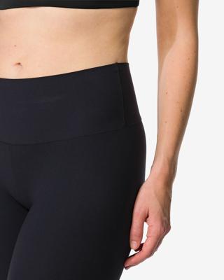 HEMA Damesbiker smoothing hoge taille zwart (zwart)