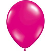 Ballonnen magenta roze 50 stuks