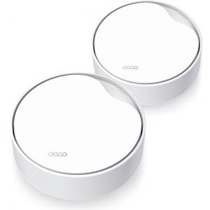 TP-Link DECO X50-POE(2-PACK) mesh-wifi-systeem Dual-band (2.4 GHz / 5 GHz) Wi-Fi 6 (802.11ax) Wit 3 Intern