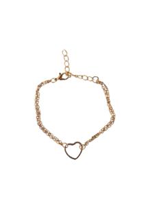 Open hart armband goud - Sieraden - Spiritueelboek.nl