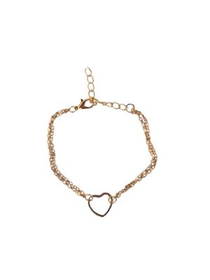 Open hart armband goud - Sieraden - Spiritueelboek.nl