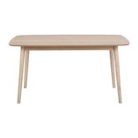 by fonQ basic Rounded Eettafel 150 x 80 cm - Eiken