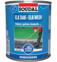 Soudal Elk Dak - Elk Weer | Zwart | 750 ml - 101523