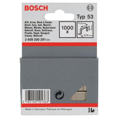Bosch Professional Niet met fijne draad 4mm type 53 VE=1000 - 2609200291
