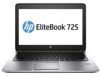 HP EliteBook 725 G2 Notebook 31,8 cm (12.5") HD AMD A10 4 GB DDR3L-SDRAM 500 GB HDD Windows 7 Professional Zwart, Zilver