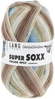 Lang Yarns Super Soxx Color 4-PLY 506 Bruin/Petrol/Grijs 1143 Chefchaouen