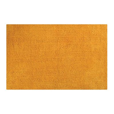 Badkamerkleedje/badmat tapijtje voor op de vloer - saffraan geel - 40 x 60 cm