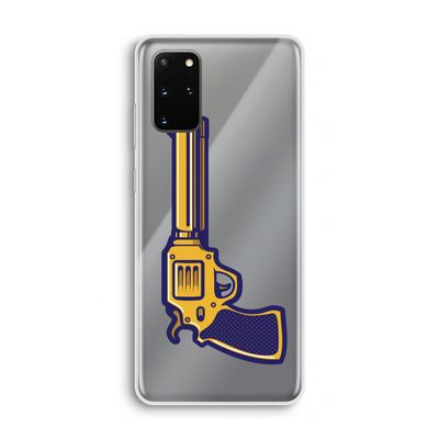 Pew Pew Pew: Samsung Galaxy S20 Plus Transparant Hoesje