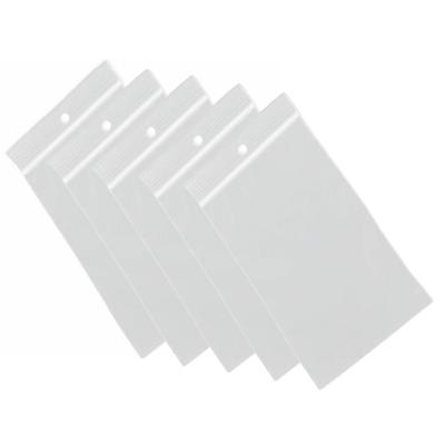 Gripzakjes/verpakkingszakjes - 300x stuks - transparant - 13,5 x 23 cm - gripsluiting zakjes