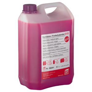 Koelvloeistof Febi Rood G13 -38°C 5L 38201