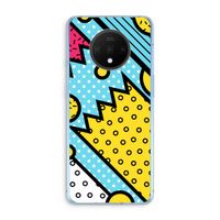 Pop Art #1: OnePlus 7T Transparant Hoesje