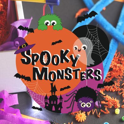 Spooky Monsters knutselbox
