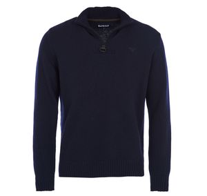 Herentrui Essential lambswool half zip navy