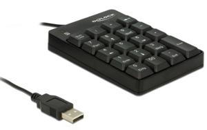 DeLOCK 12481 numeriek toetsenbord Universeel USB Zwart