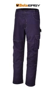 Beta BetaWORK Werkbroek, T/C twill, 245 g/m2, blauw 7840BL XXL - 078400105